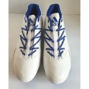 adidas | Shoes | Adidas Mens Carbon Low White Blue Football 